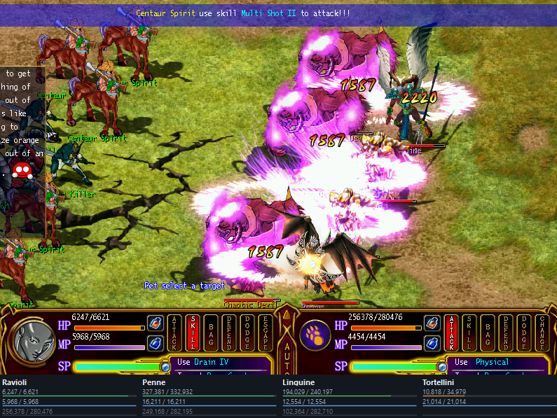 Get a glance of your allies stats in battle (local clients only)