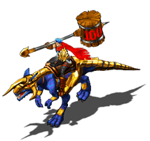 Dream Dragon sprite from Myth War Online
