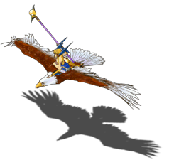 Dream Flyer sprite from Myth War Online