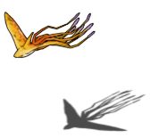 Glimmer Fish sprite from Myth War Online