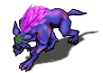 Earth Wolf sprite from Myth War Online