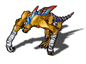 Werewolf sprite from Myth War Online