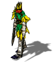 Scarecrow sprite from Myth War Online