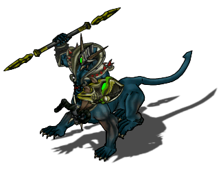Ghastly Dragon sprite from Myth War Online