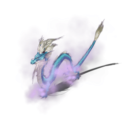 Ocean Loong sprite from Myth War Online