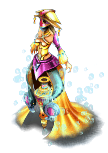 Aquarius sprite from Myth War Online