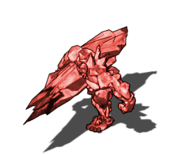 Ruby Colossal sprite from Myth War Online