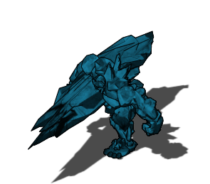 Lapis Colossal sprite from Myth War Online