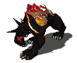 Infernal Beast sprite from Myth War Online
