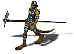 Lizard Bandit sprite from Myth War Online